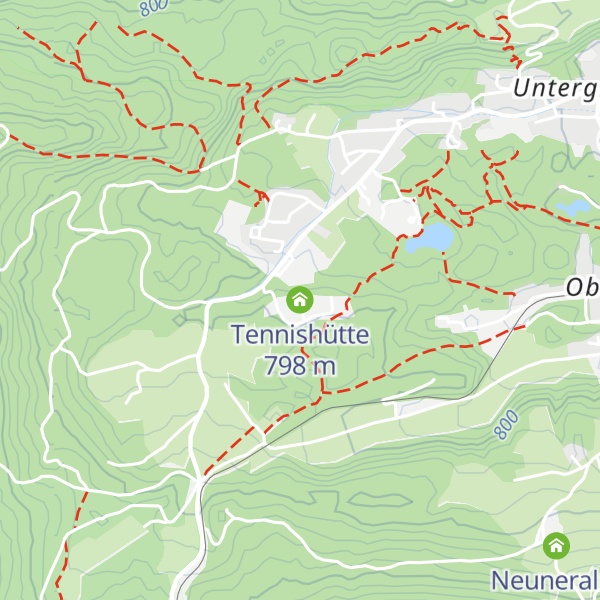 Map of Tennishütte