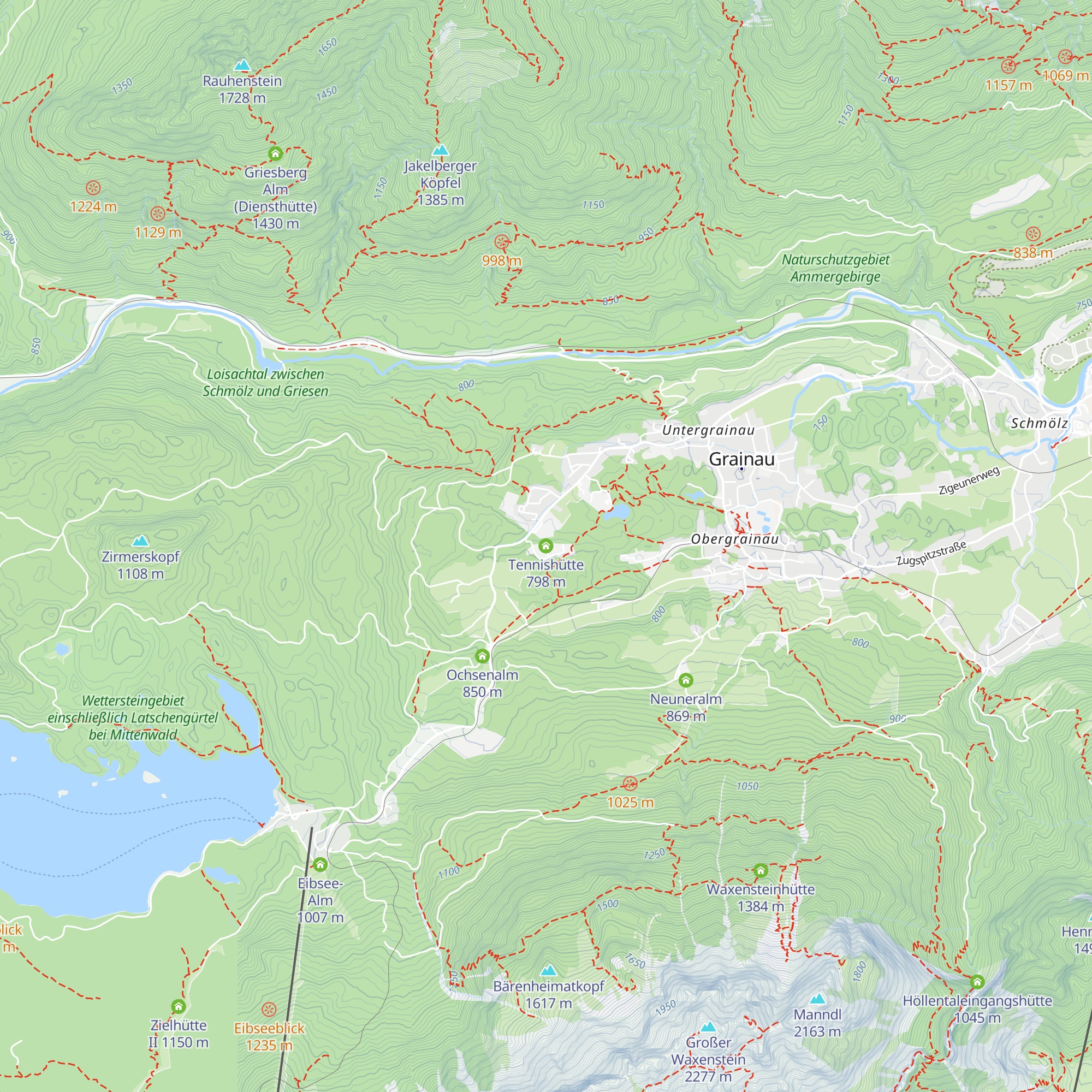 Tennishütte map
