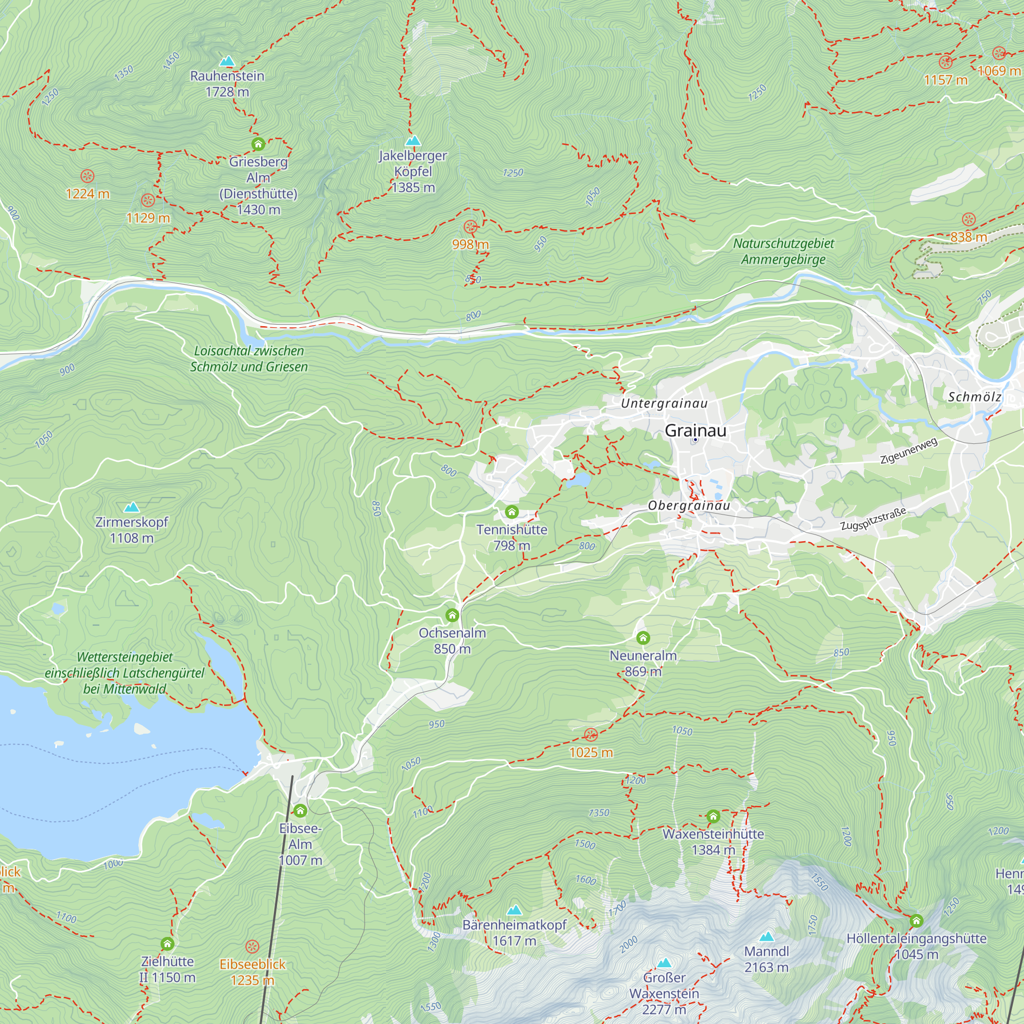Tennishütte map