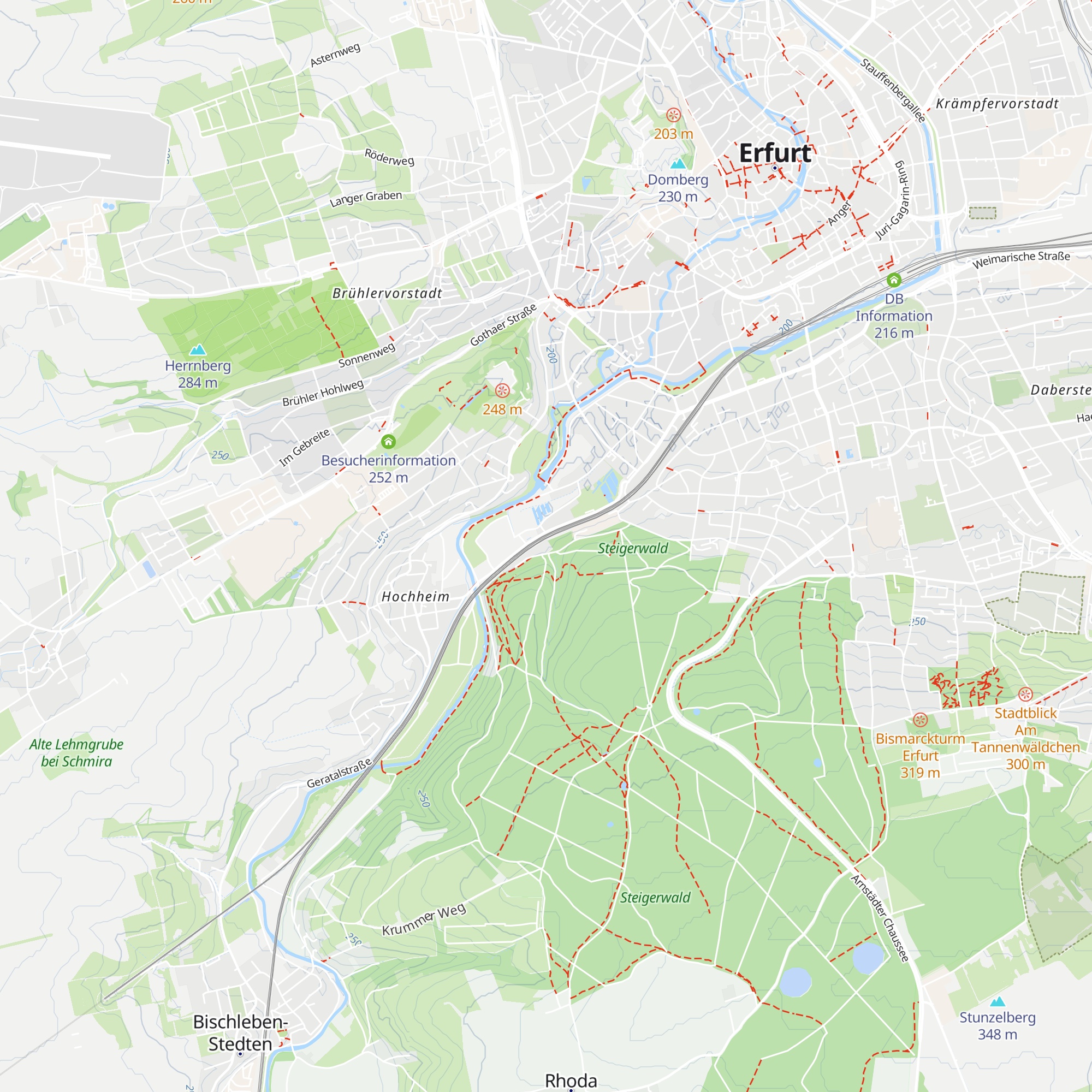 Silberhütte map
