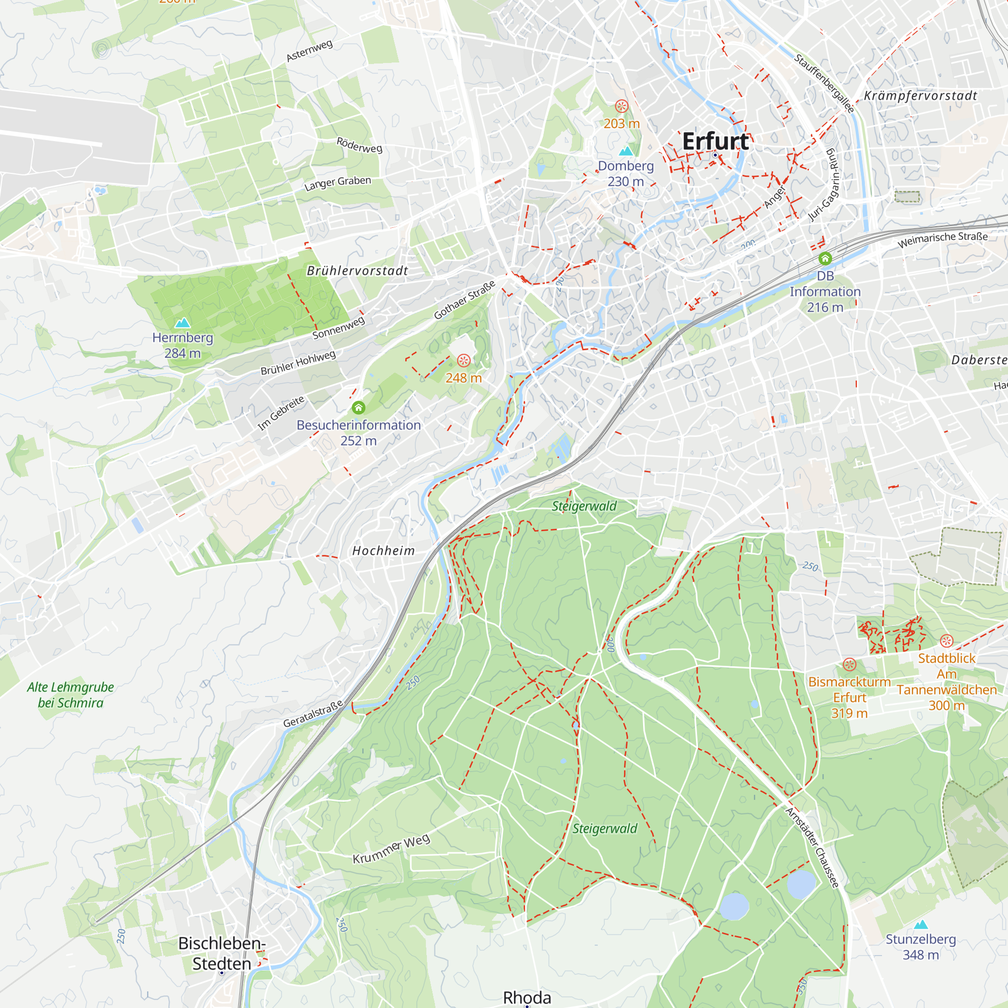 Silberhütte map