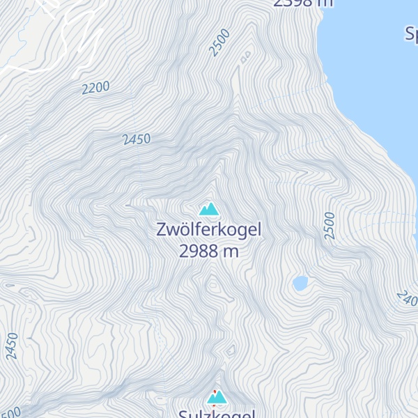 Map of Zwölferkogel