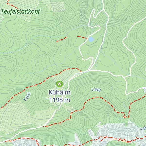 Map of Langtalalm
