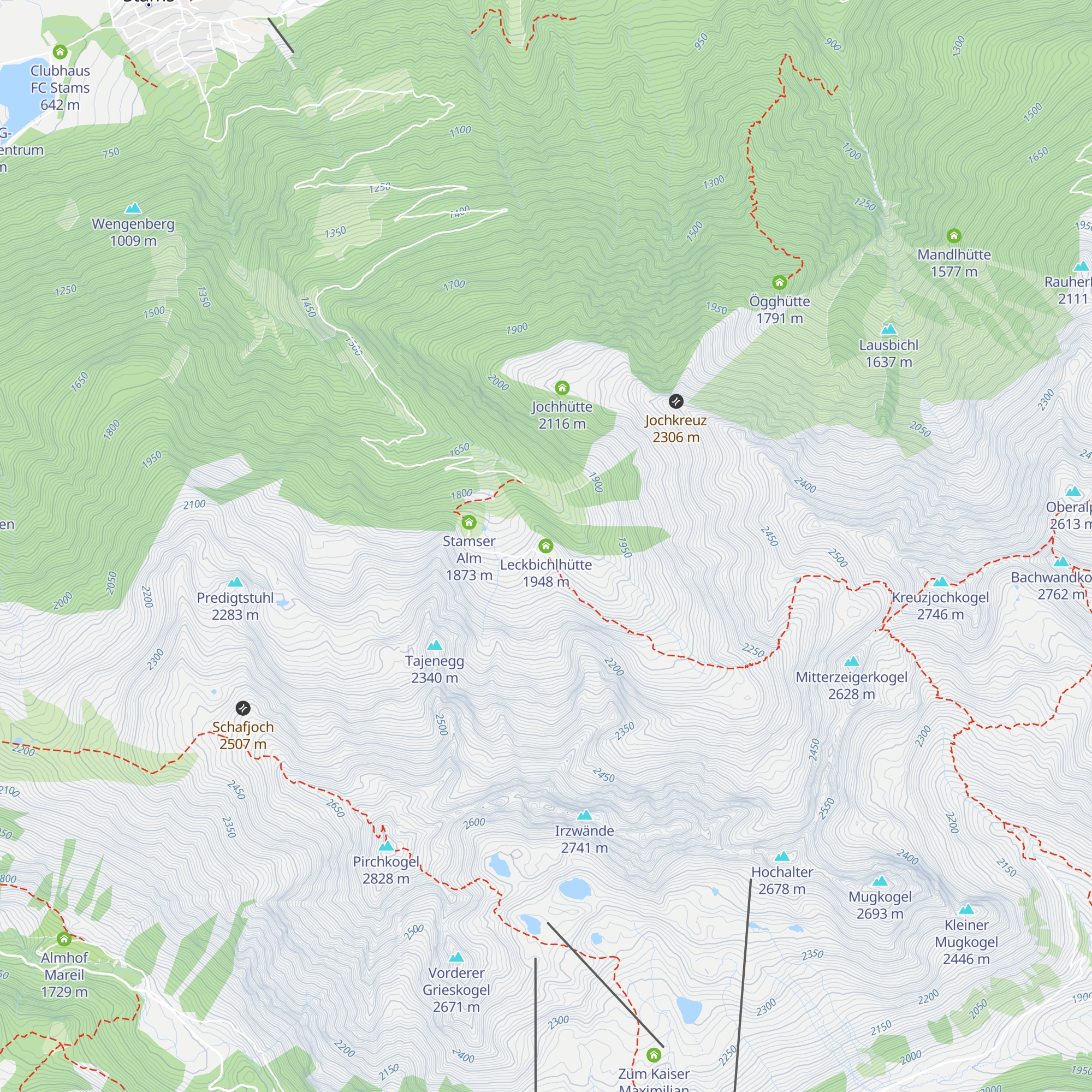 Leckbichlhütte map