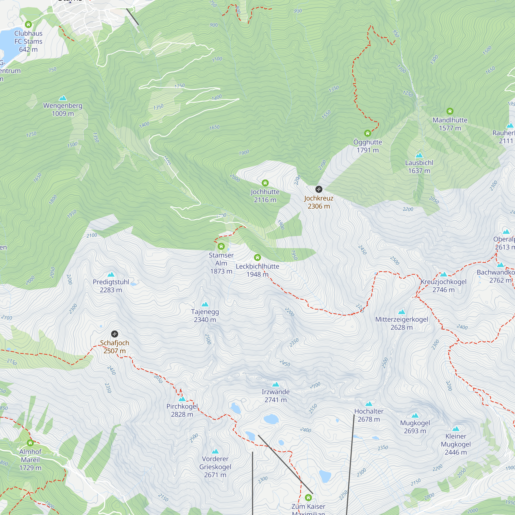 Leckbichlhütte map