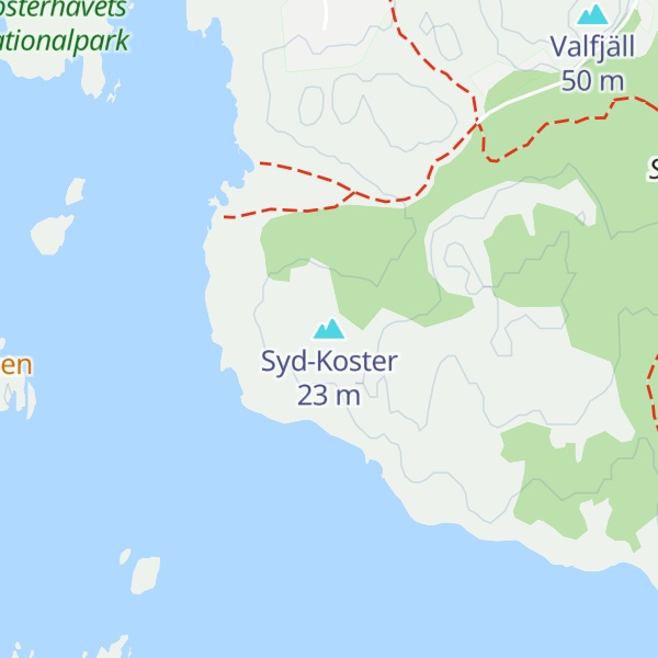Map of Syd-Koster