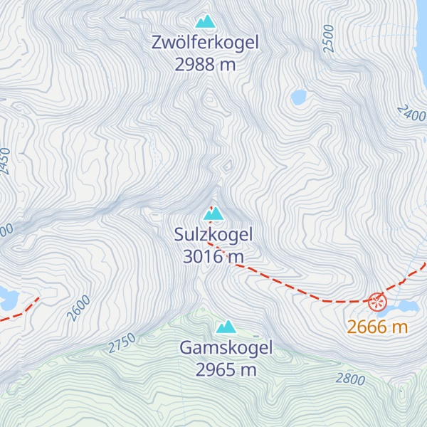 Map of Sulzkogel