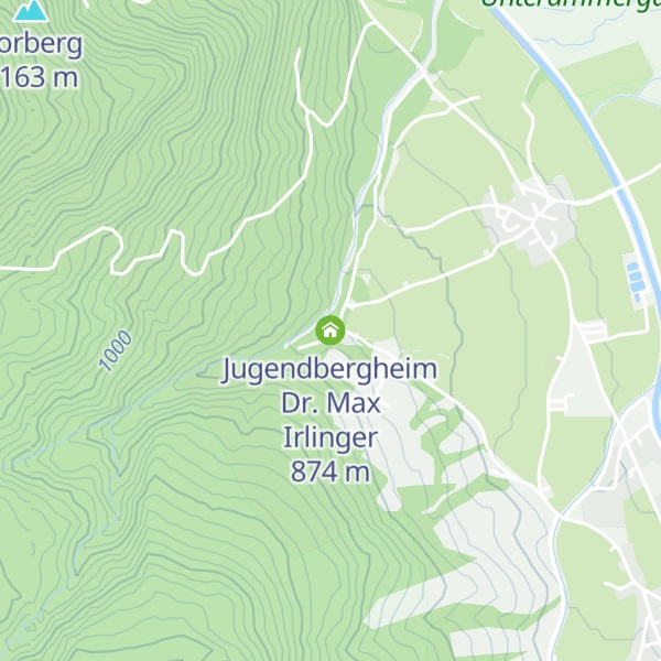 Map of Jugendbergheim Dr. Max Irlinger