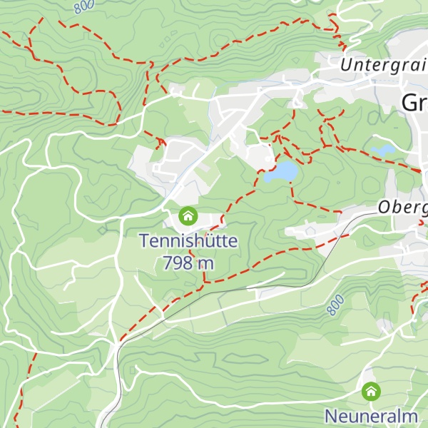 Map of Rentner-Alm