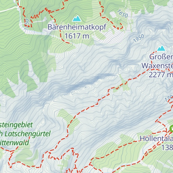 Map of Schönangerspitze