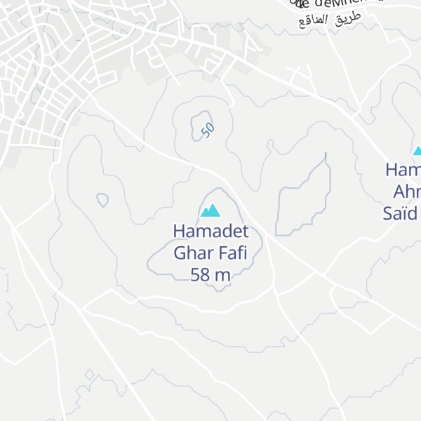 Map of Hamadet Ghar Fafi