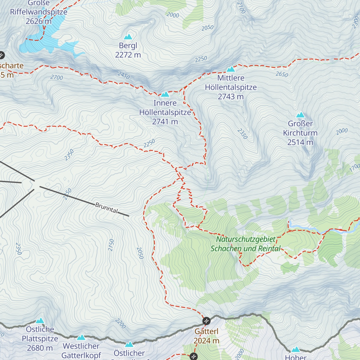 Knorrhütte map