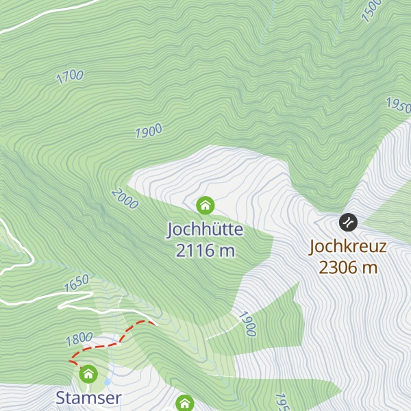 Map of Jochhütte
