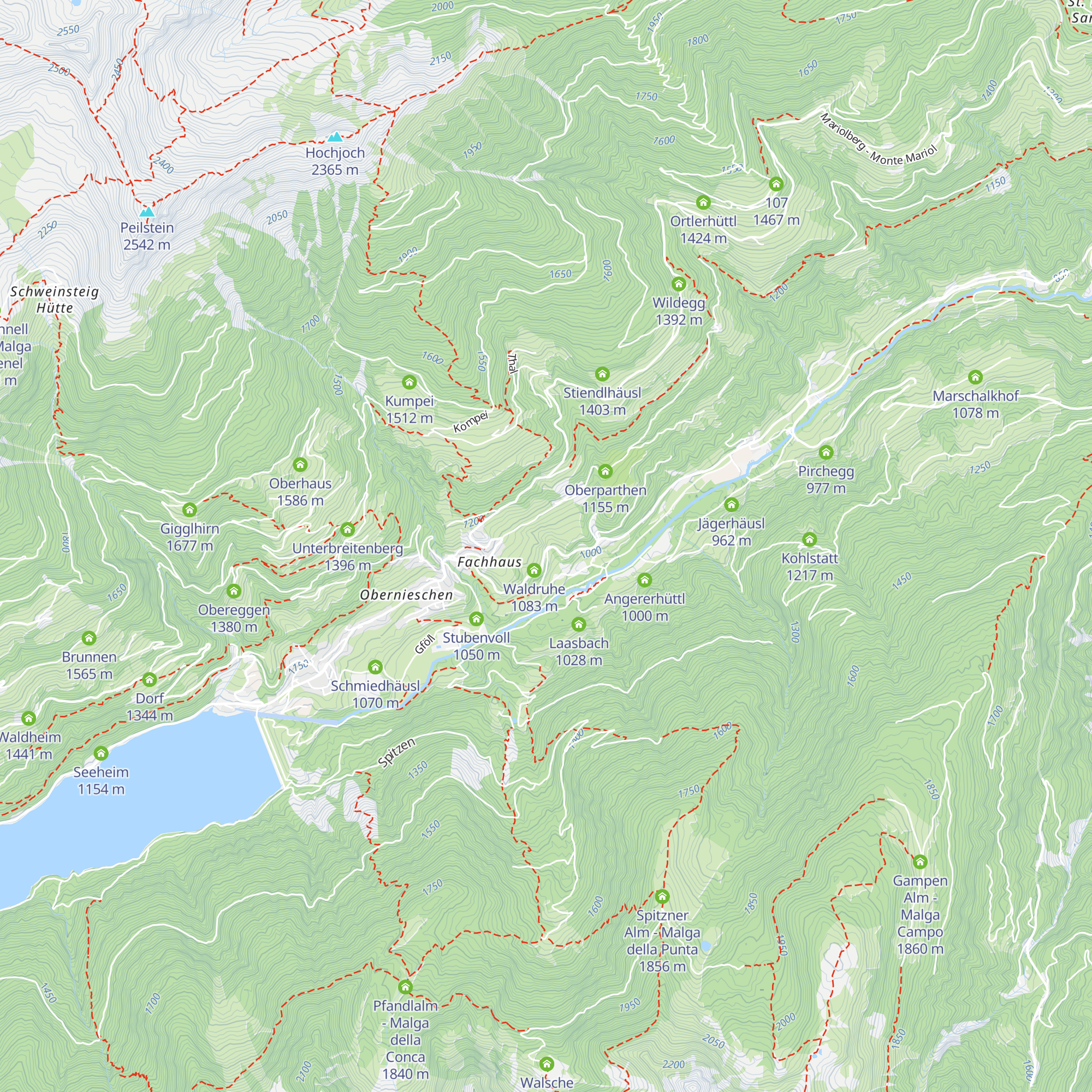 Frühlingsheim map