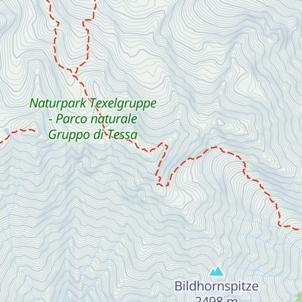 Map of Zielspitze