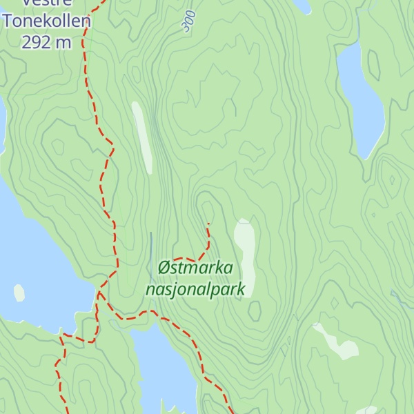 Map of Tonekollen