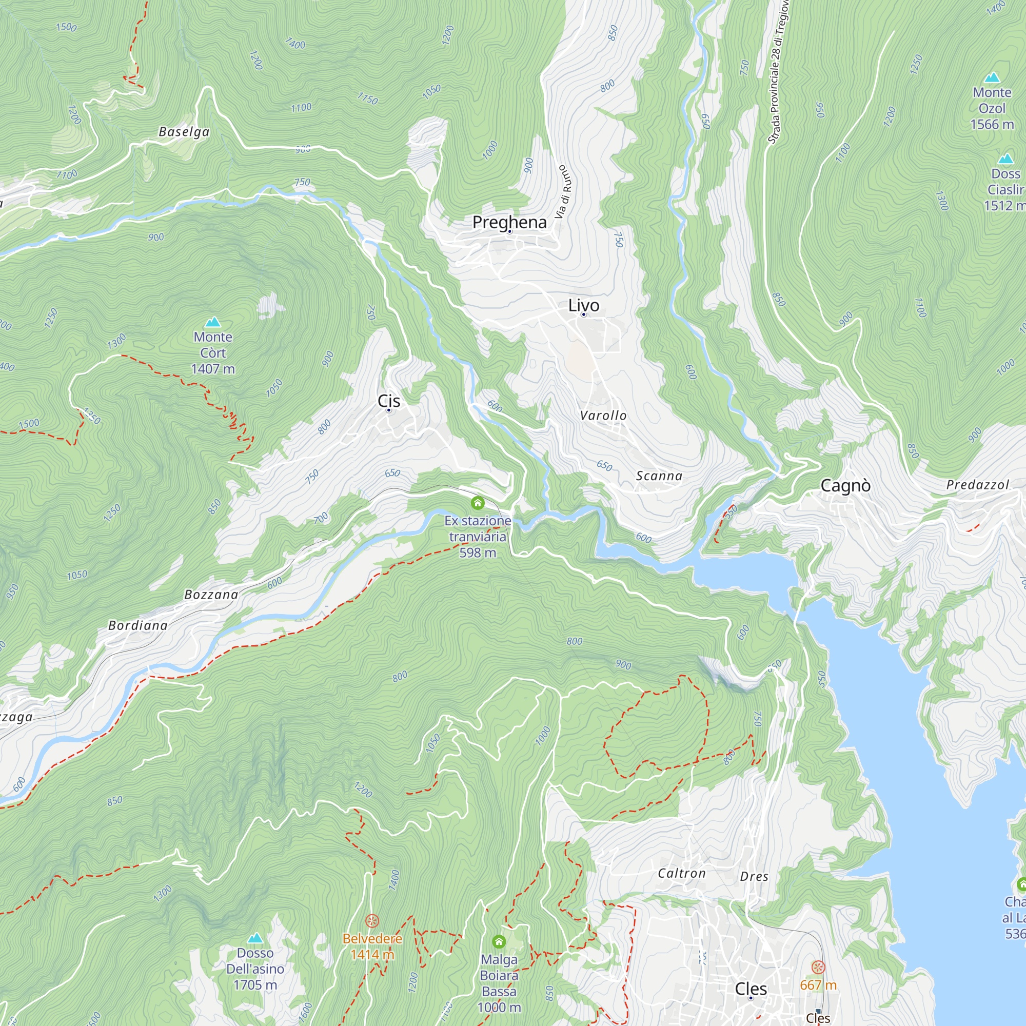 Mostizzolo map