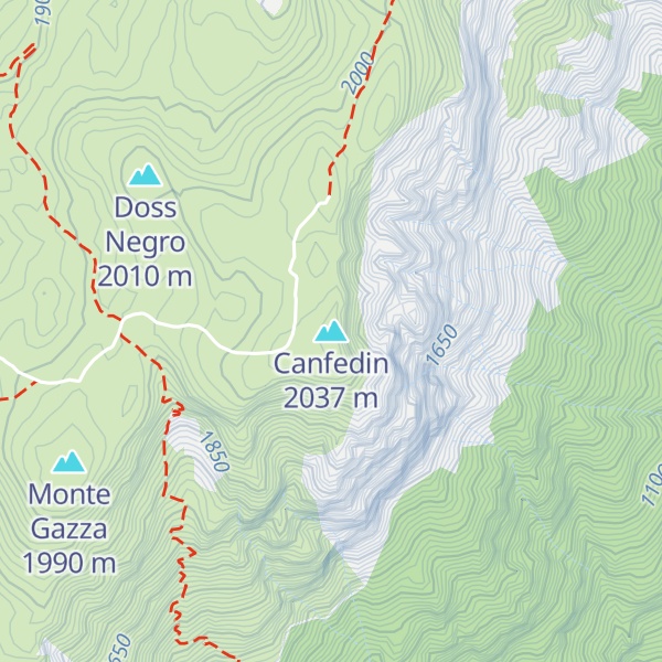 Map of Canfedin