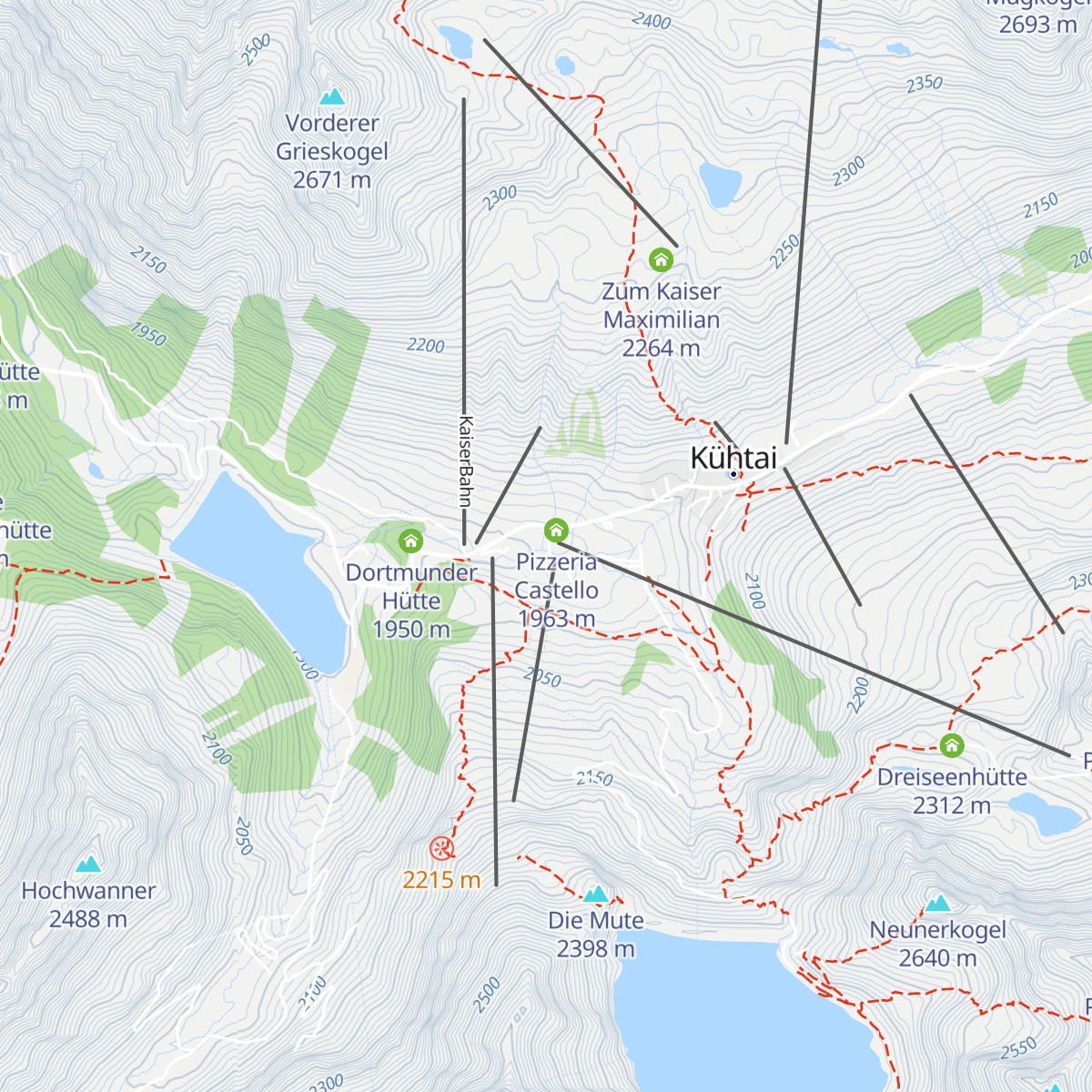Loisl's Schirmbar map