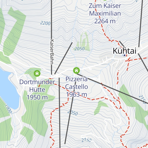 Map of Loisl's Schirmbar