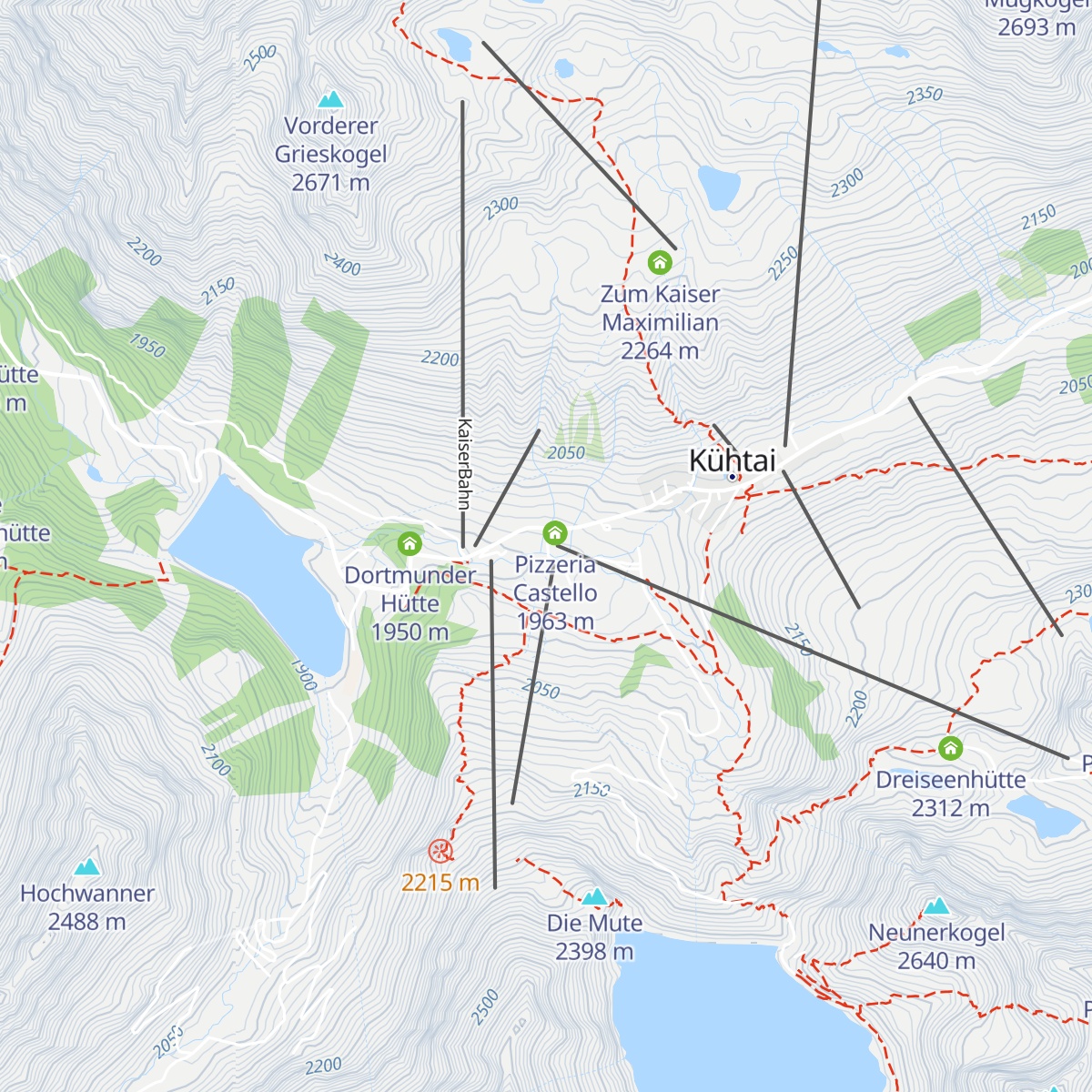 Loisl's Schirmbar map