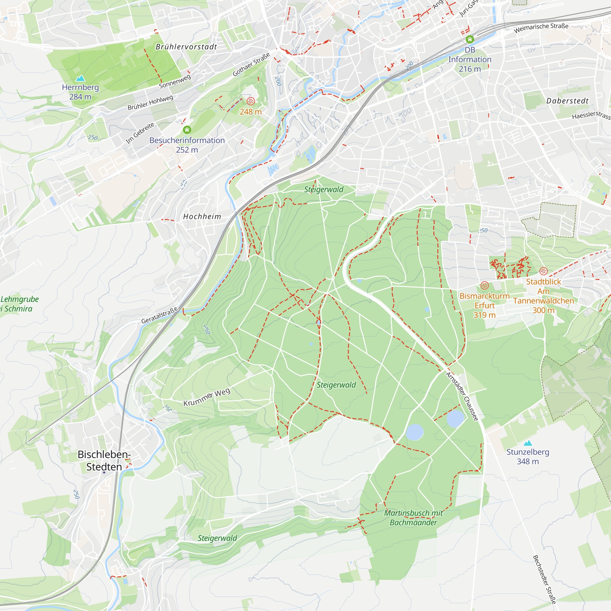Schutzhütte am Quellteich map