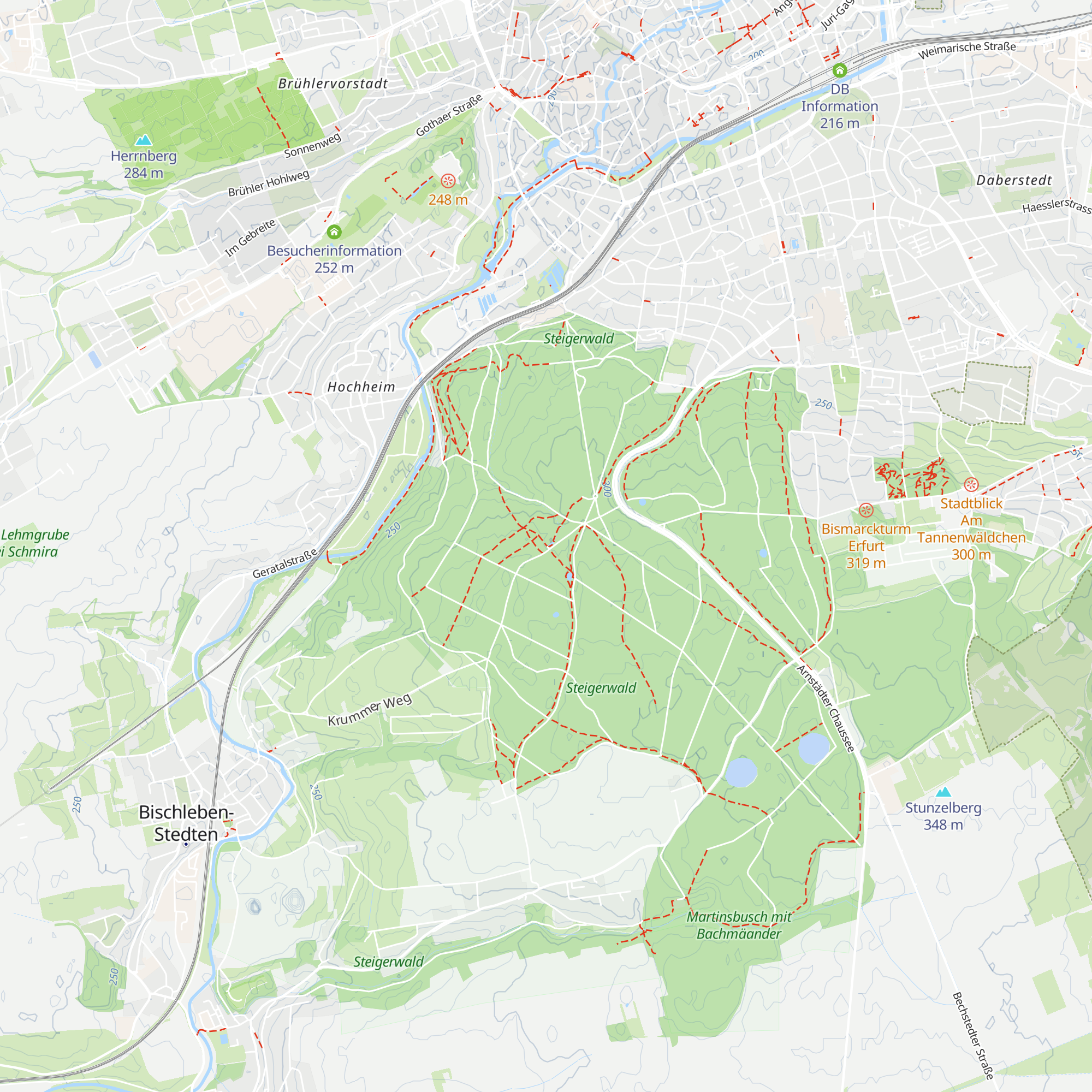 Schutzhütte am Quellteich map