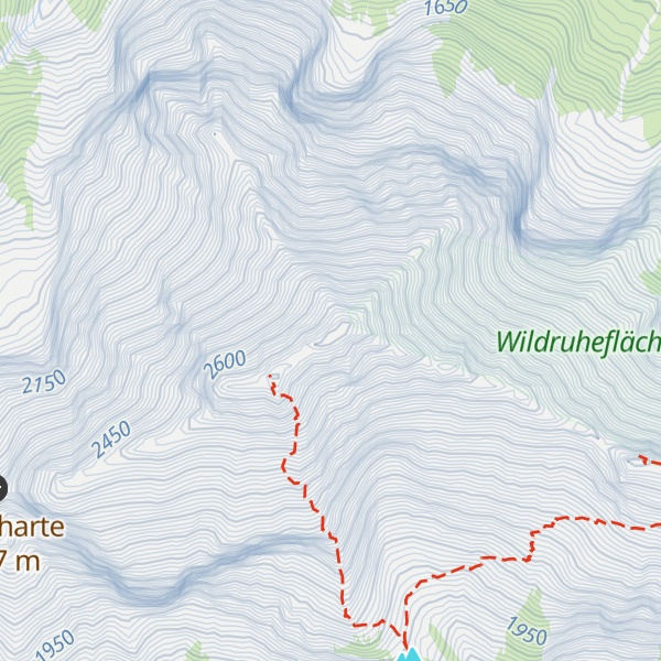 Map of Hohe Wand / Hochwand