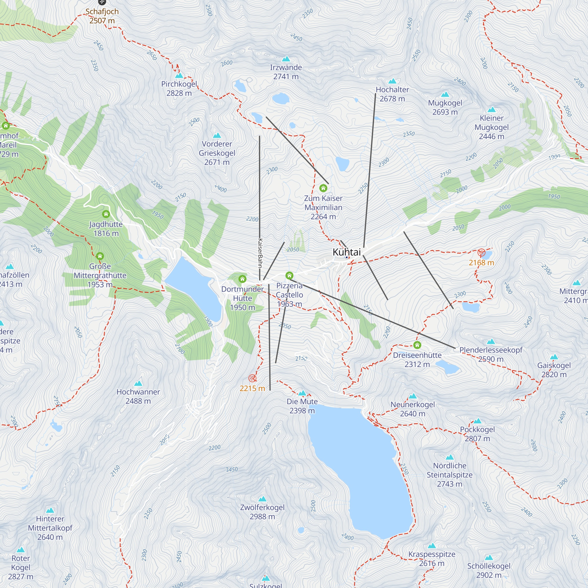 Alpenrose map