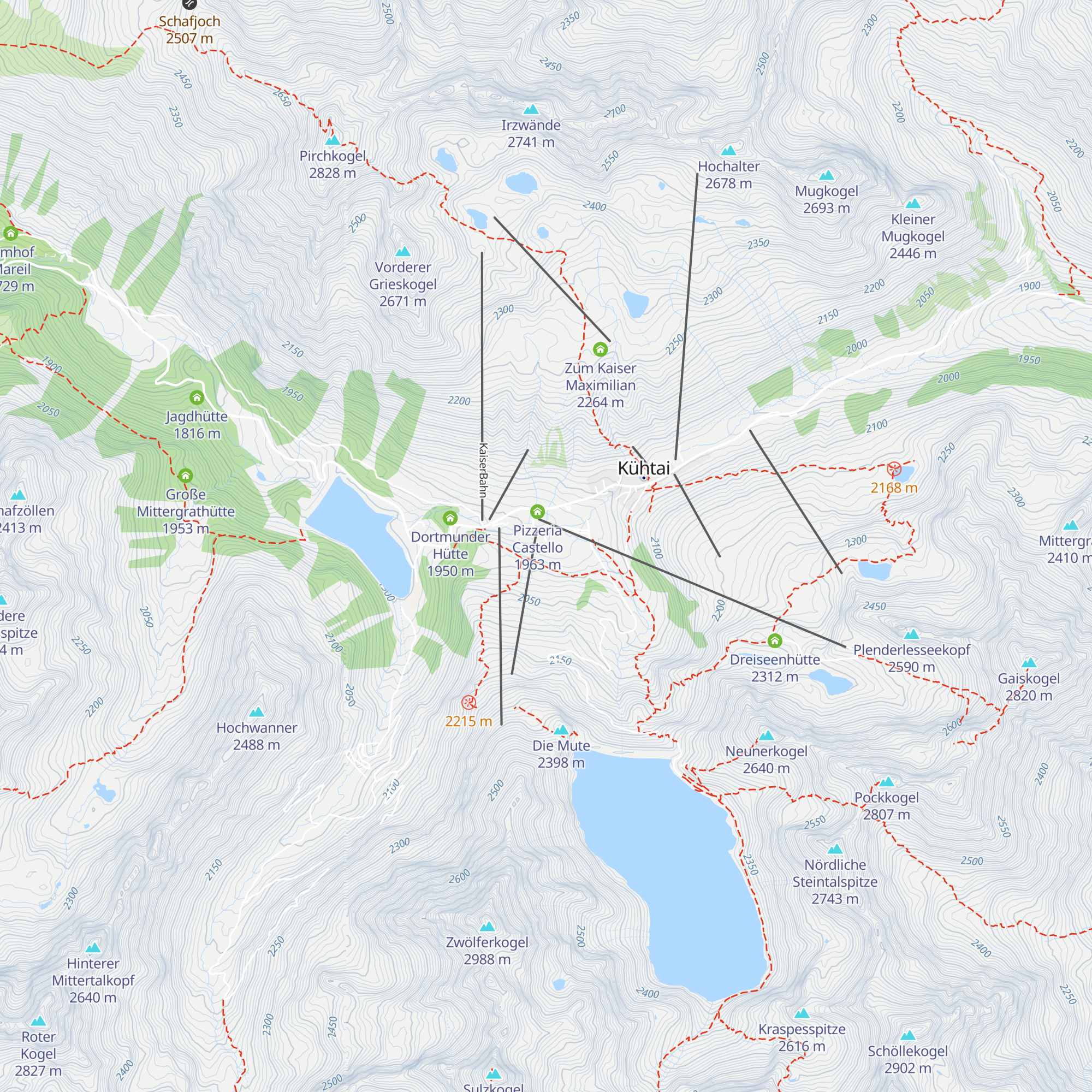 Alpenrose map