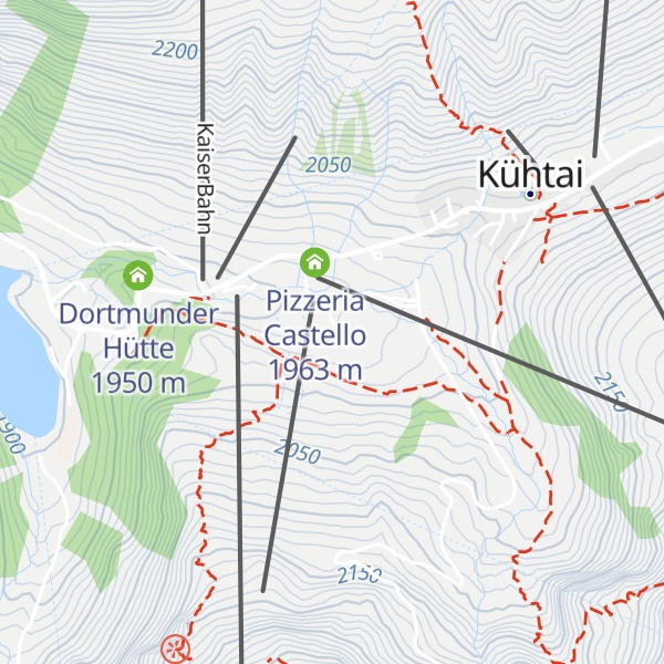 Map of Alpenrose