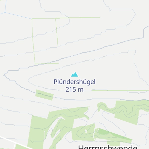 Map of Plündershügel