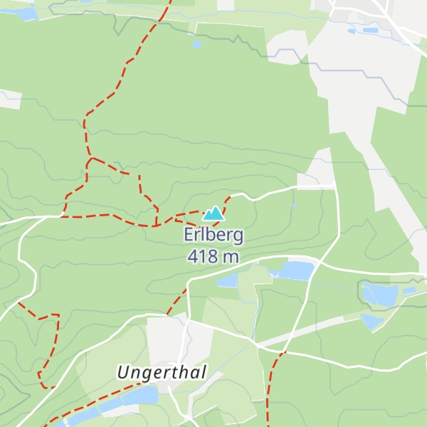 Map of Erlberg