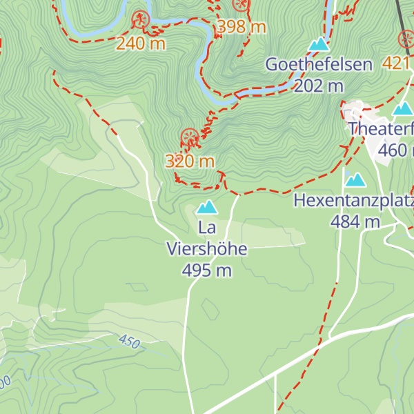 Map of La Viershöhe
