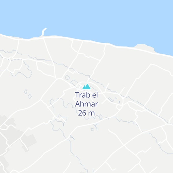 Map of Trab el Ahmar