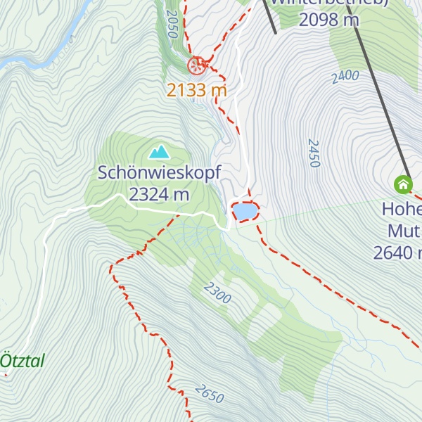 Map of Schönwieshütte