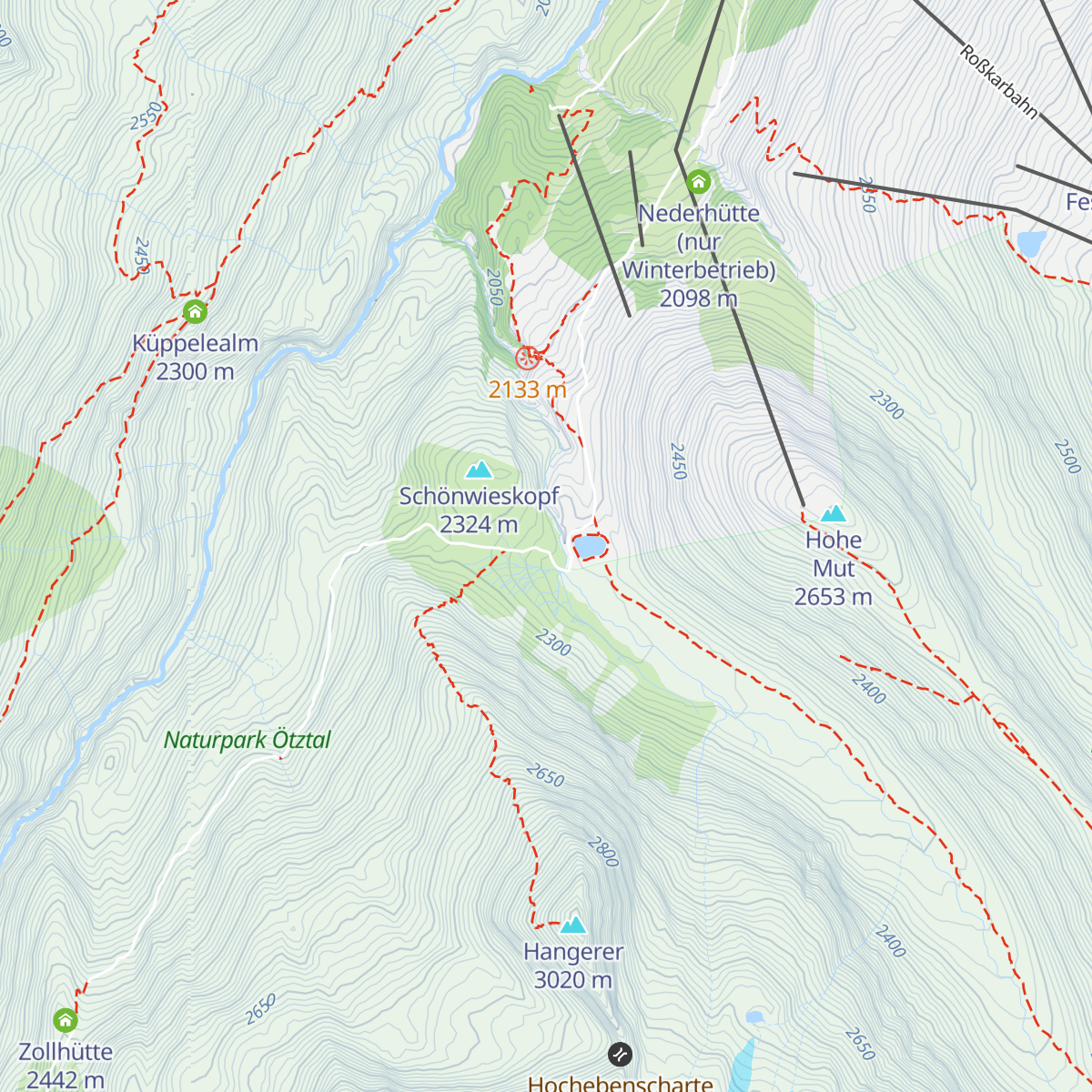 Schönwieshütte map