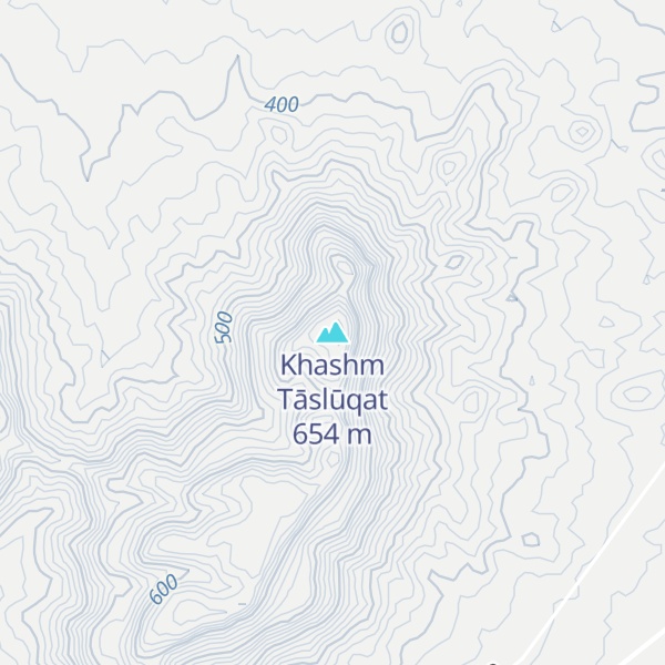 Map of Khashm Tāslūqat