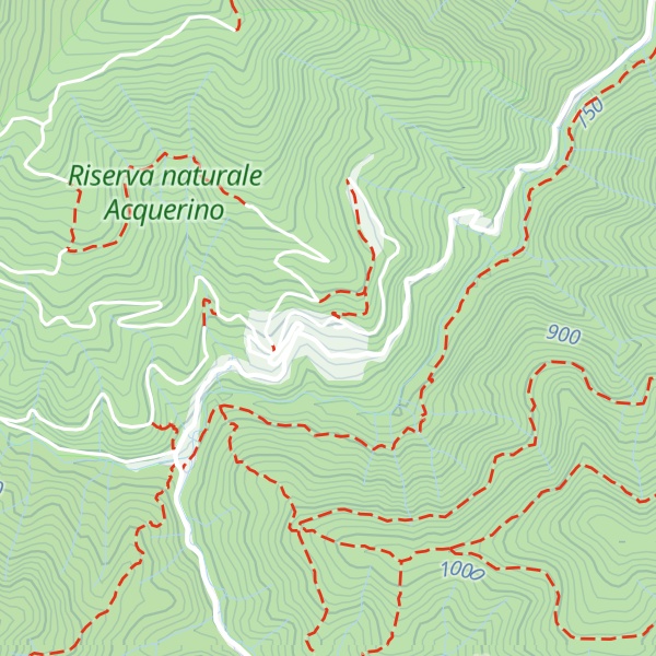 Map of Rifugio L'Acquerino