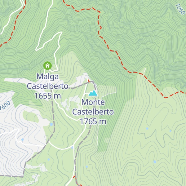 Map of Monte Castelberto