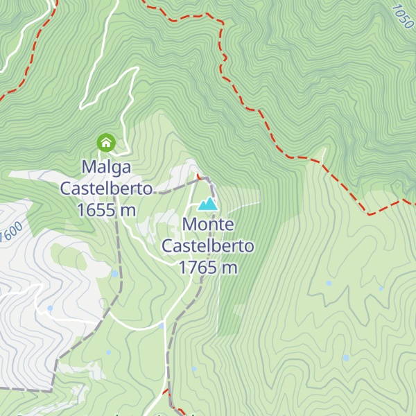Map of Rifugio Castelberto