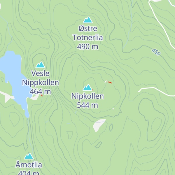 Map of Nipkollen