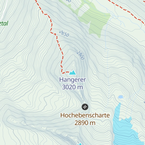 Map of Hangerer