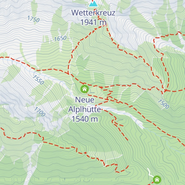 Map of Alplhaus
