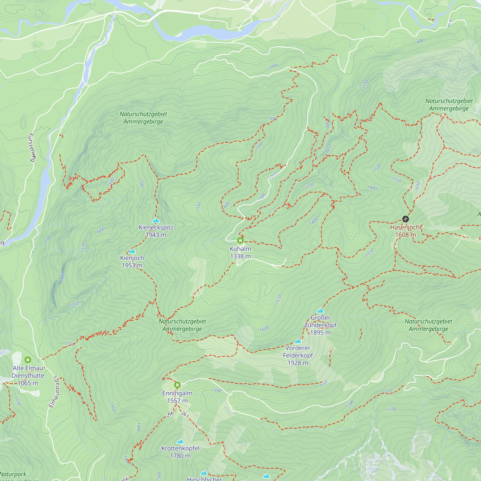 Kuhalm map