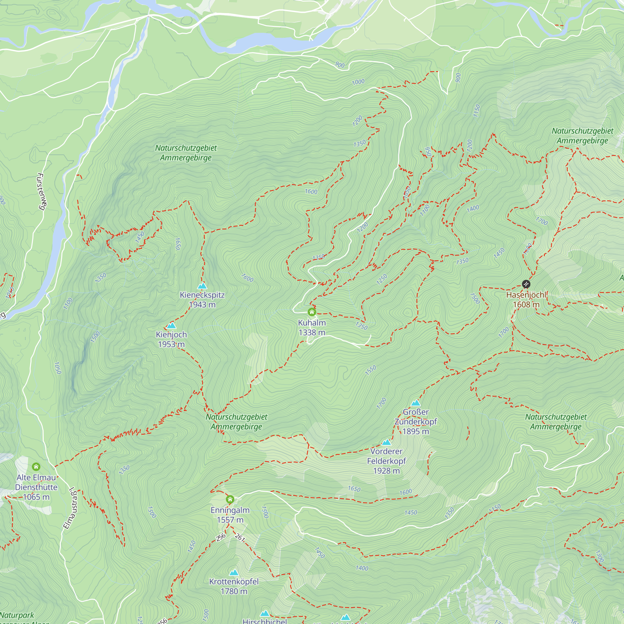 Kuhalm map