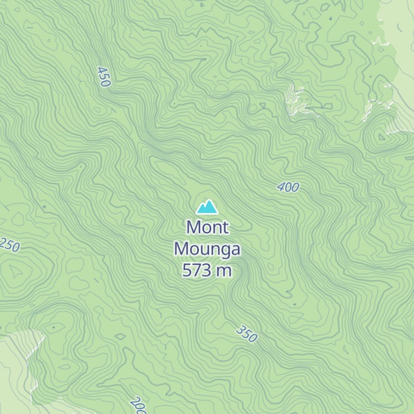 Map of Mont Mounga