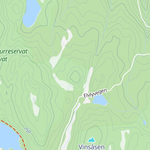 Map of Høgkorset