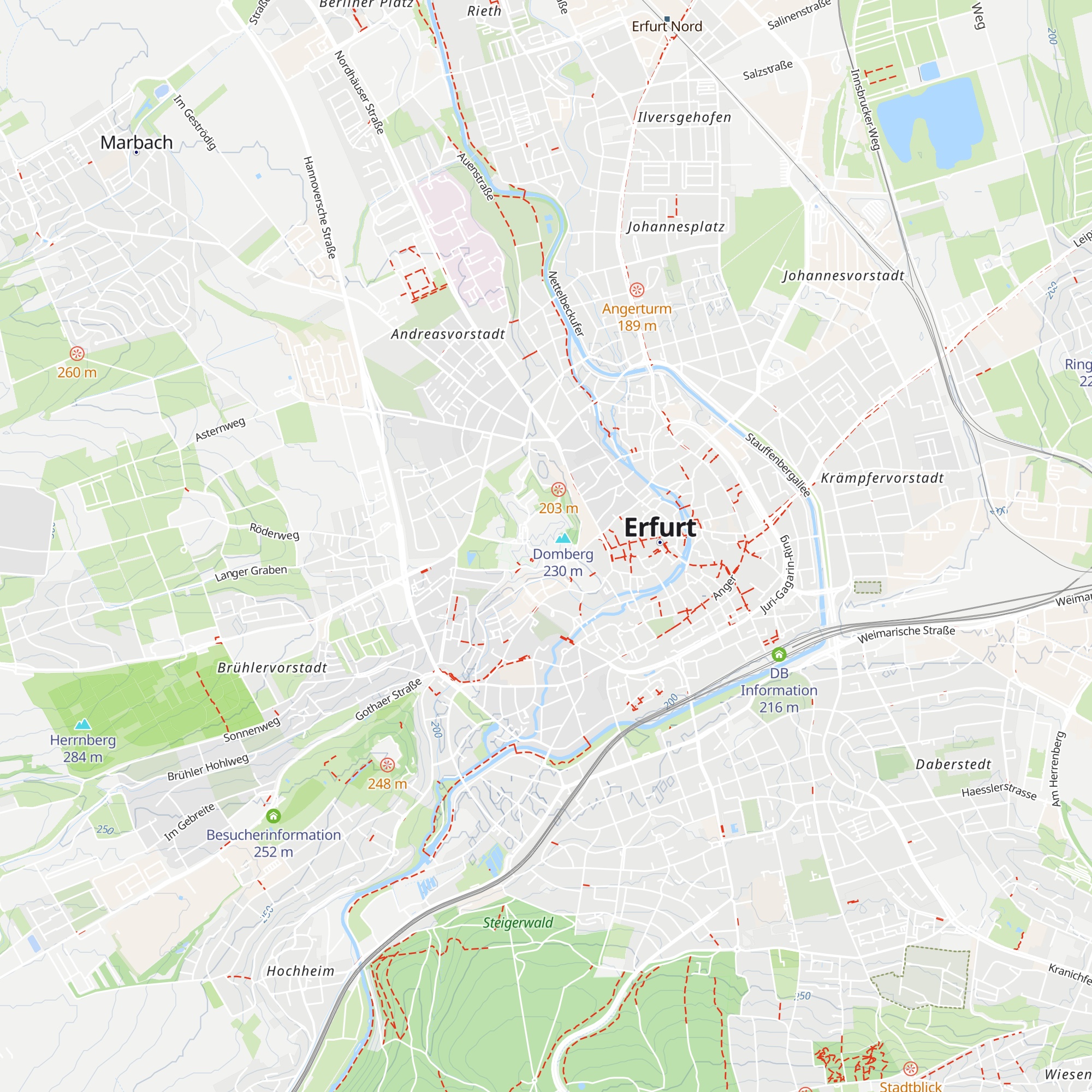 Glashütte map