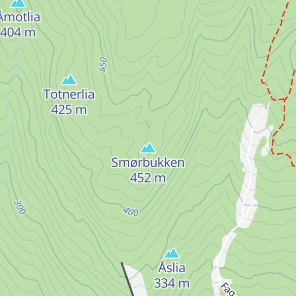 Map of Smørbukken